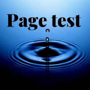 Page test